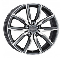 Mak Allianz W8 R20 PCD5x120 ET30 DIA72.6 gun metal mirror